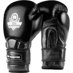 DBX Bushido Rękawice Bokserskie Ze Skóry Naturalnej Warrior