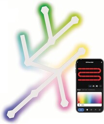 EMOS - Smart RGBIC lampa ścienna gamingowa