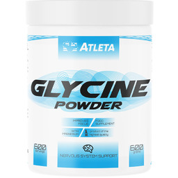 Atleta Glycine Powder 600G Glicyna Naturalna Bezsmakowa