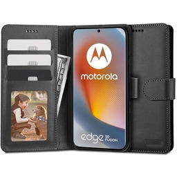 Tech-Protect Wallet Motorola Edge 50 Fusion 5G Black