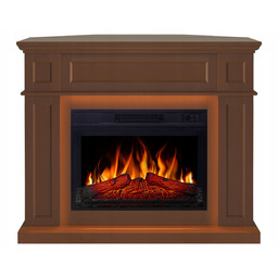 Kominek elektryczny przyscienny ArtiFlame Linz AF23S brązowy Led