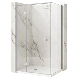 Prostokątna kabina prysznicowa narożna lewa 100x90 Atlas Rea