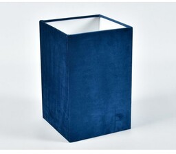 Abażur Belldeco Welurowy Niebieski