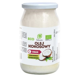 BIO Olej kokosowy nierafinowany tłoczony na zimno virgin