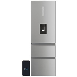 HAIER Lodówka HTW5618DWMG No Frost 185cm Inox