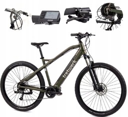 Rower Elektryczny Damski Męski Koła 29" Górski Mtb