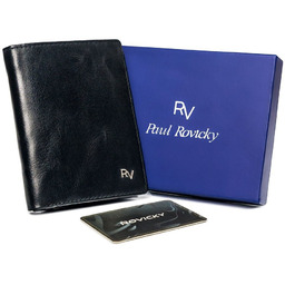 Portfel męski czarny Rovicky RV-7680272-8633 BL