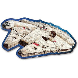 Trefl Puzzle Drewniane Konturowe: Star Wars, Sokół Millennium