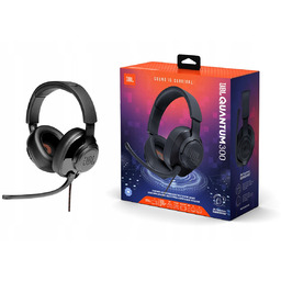 Słuchawki Z Mikrofonem Jbl Quantum 300 Wokółuszne Czarne