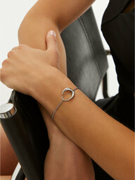 Bransoletka Calvin Klein 35000006 Srebrny