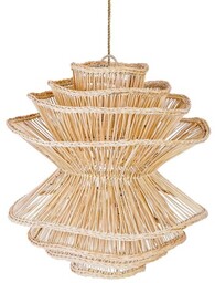 Bazar Bizar - Naturalny klosz lampy sufitowej Shiitake