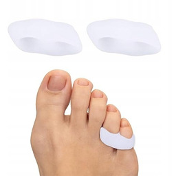 8SZT. SILIKONOWE SEPARATORY PALCÓW DLA KOBIET 8SZT. SILIKONOWE