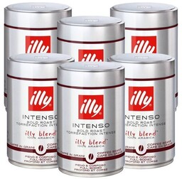 6x illy Espresso black 250g - Kawa ziarnista