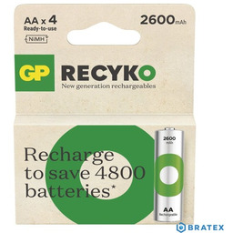 4 x akumulatorki AA / R6 GP ReCyko
