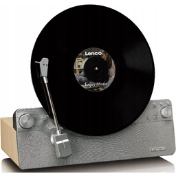 Automatyczny gramofon pionowy z głośnikami i Bluetooth Lenco