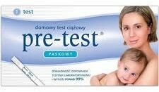 Test ciążowy pre test paskowy