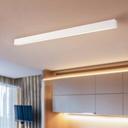 Nowodvorski Lighting Lampa sufitowa Straight biała 122 cm