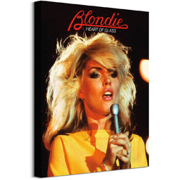 Blondie Heart of Glass - obraz na płótnie