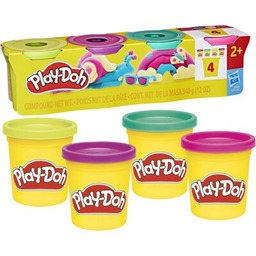 PLAY-DOH Ciastolina Zestaw 4 kolorowych tub G05125L0