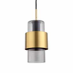 Złota lampa wisząca Miele LP-866/1P L SM/GD Light