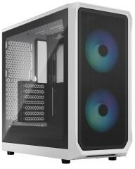 Fractal Design Focus 2 RGB Clear Tint Biały