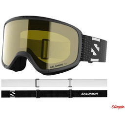 Salomon Gogle narciarskie AKSIUM 2.0 Access black/F. yellow