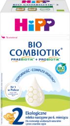 HIPP 2 BIO Combiotik, ekologiczne mleko następne,