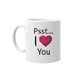 Psst... I love You - kubek z nadrukiem