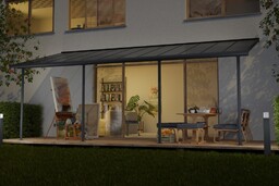 Aluminiowe zadaszenie tarasu Sierra Palram - Canopia 3
