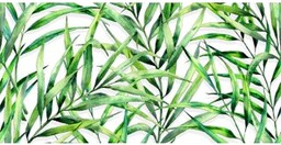 Płytka ścienna dekoracyjna Alfa-Cer GRASS WHITE DEC. A