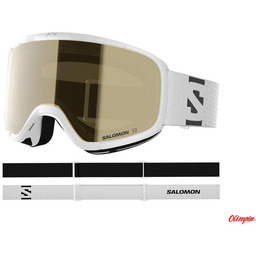 Salomon Gogle narciarskie AKSIUM 2.0 Access white/gold