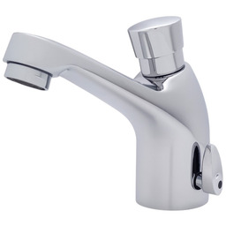 Bateria umywalkowa czasowa z mieszaczem F-002 CHROM Stellman