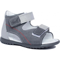 EMEL E2435-5 MALIBU sandały roczki profilaktyczne chłopięce popiel