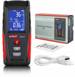 Miernik Pola Elektromagnetycznego Tester Fal Promieniowania 100uT Alarm