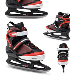 ATTABO Łyżwy Dziecięce Rekreacyjne Boy 26-31 EU Regulacja