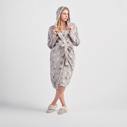 Szlafrok Snowf z motywem śnieżynki