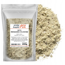 CHLEB KETO 1kg Mieszanka chlebowa wysokobiałkowa błonnik jakość