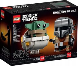 LEGO BrickHeadz 75317 Mandalorianin i Dziecko