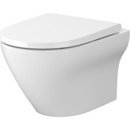 CERSANIT Miska WC podwieszana LARGA OVAL CleanOn BOX