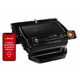 Tefal Optigrill+ Tefal GC7168 600cm2 Programy automatyczne Grill
