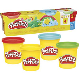 PLAY-DOH Ciastolina Zestaw 4 kolorowych tub G06885X0