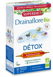Super Diet Drainaflore Detox - Oczyszczenie 20x15ml
