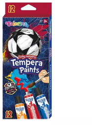 Farby tempera w tubie Colorino football 12 ml.