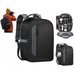 Plecak Fotograficzny Foto Na Aparat Lustrzankę Dslr Kamerę