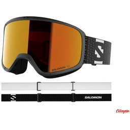 Salomon Gogle narciarskie AKSIUM 2.0 White/Mid Red