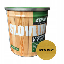 Impregnat do drewna konstrukcyjnego Slovlak Lazura półmat Bezbarwny