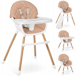 Krzesełko do karmienia dla dzieci Lilo regulowane fotelik