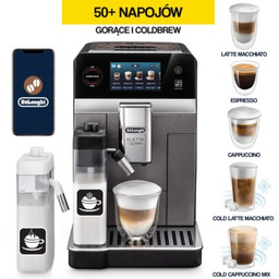 DELONGHI Ekspres ECAM 470.75.GX Eletta Ultra (Spienianie mleka