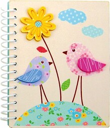 Bino 9987132 notatnik, ptak