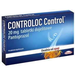 Controloc Control 20 mg 14 Tabletek